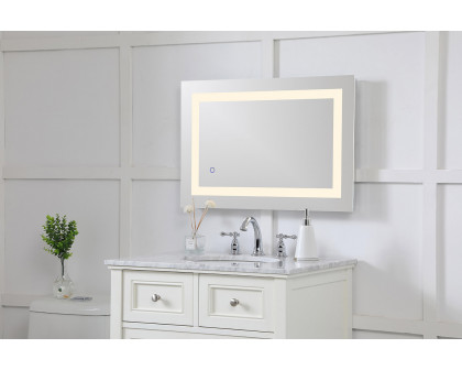 Elegant Wall Mirror - Clear, D 20", H 30" (MRE12030)