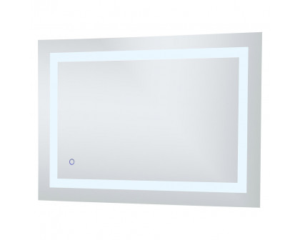 Elegant Wall Mirror - Clear, D 24", H 36" (MRE12436)