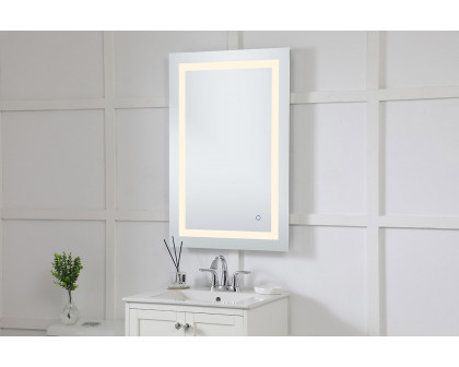 Elegant Wall Mirror - Clear, D 24", H 36" (MRE12436)