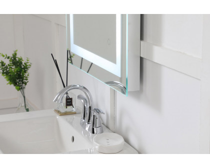 Elegant Wall Mirror - Clear, D 24", H 36" (MRE12436)