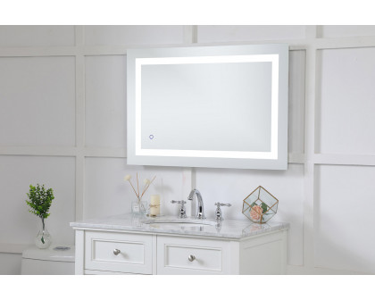 Elegant Wall Mirror - Clear, D 24", H 36" (MRE12436)