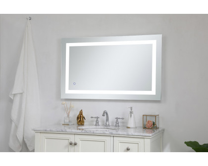 Elegant Wall Mirror - Clear, D 24", H 40" (MRE12440)