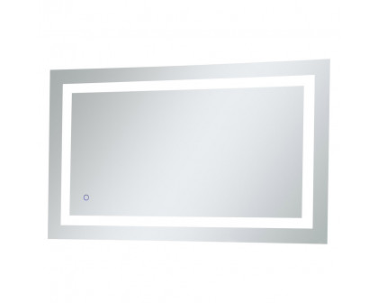 Elegant Wall Mirror - Clear, D 24", H 40" (MRE12440)