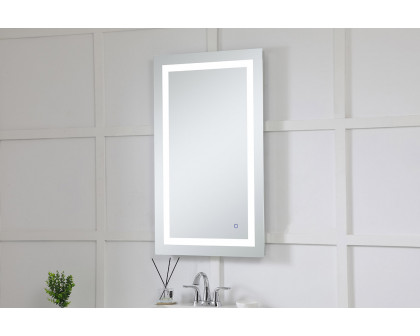 Elegant Wall Mirror - Clear, D 24", H 40" (MRE12440)