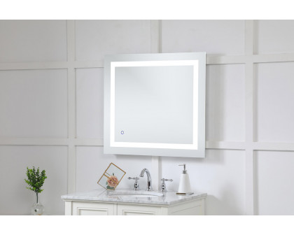 Elegant Wall Mirror - Clear, D 27", H 30" (MRE12730)