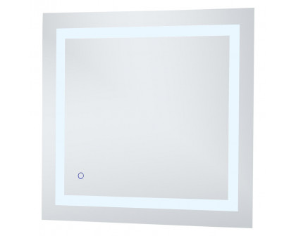 Elegant Wall Mirror - Clear, D 27", H 30" (MRE12730)