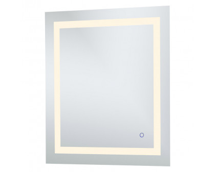 Elegant Wall Mirror - Clear, D 27", H 30" (MRE12730)