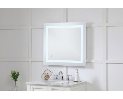 Elegant Wall Mirror - Clear, D 27", H 30" (MRE12730)