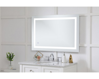 Elegant Wall Mirror - Clear, D 27", H 40" (MRE12740)