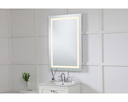 Elegant Wall Mirror - Clear, D 27", H 40" (MRE12740)