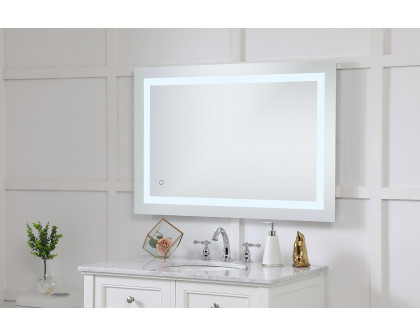 Elegant Wall Mirror - Clear, D 27", H 40" (MRE12740)