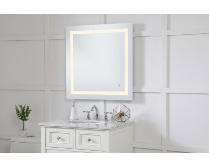 Elegant Wall Mirror - Clear, D 30", H 30" (MRE13030)