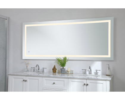 Elegant Wall Mirror - Clear, D 72", H 30" (MRE13072)