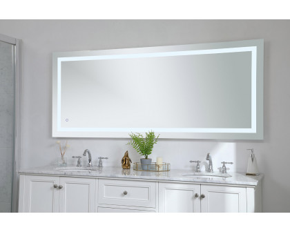 Elegant Wall Mirror - Clear, D 72", H 30" (MRE13072)