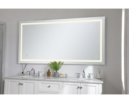 Elegant Wall Mirror - Clear, D 72", H 36" (MRE13672)