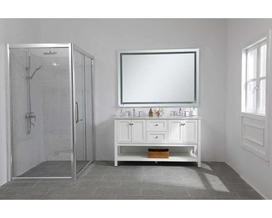 Elegant Wall Mirror - Clear, D 60", H 42" (MRE14260)