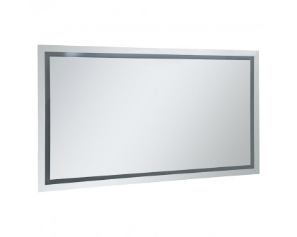 Elegant Wall Mirror - Clear, D 72", H 42" (MRE14272)