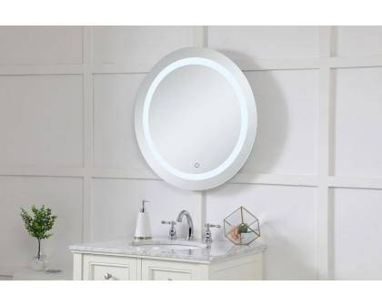 Elegant Wall Mirror - Clear, D 28", H 28" (MRE22828)