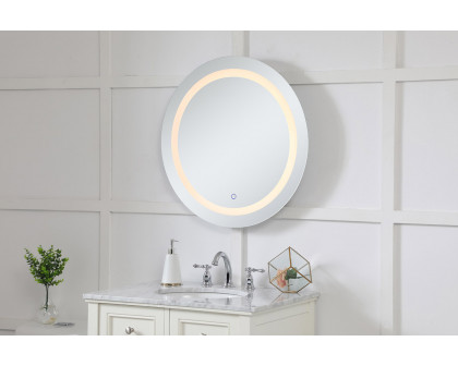 Elegant Wall Mirror - Clear, D 28", H 28" (MRE22828)