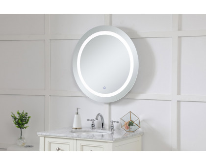 Elegant Wall Mirror - Clear, D 28", H 28" (MRE22828)