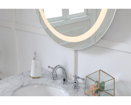 Elegant Wall Mirror - Clear, D 28", H 28" (MRE22828)