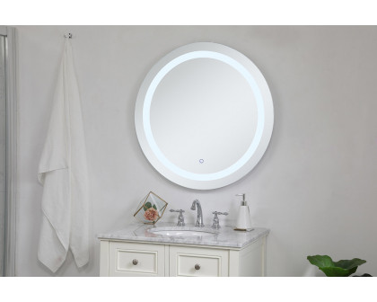 Elegant Wall Mirror - Clear, D 32", H 32" (MRE23232)