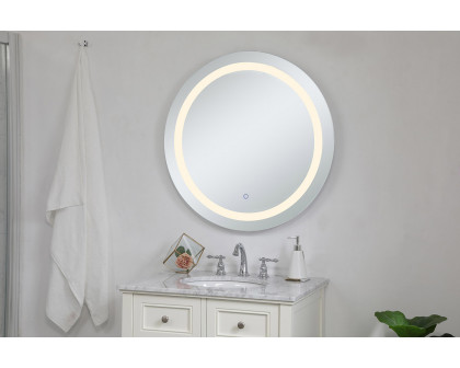 Elegant Wall Mirror - Clear, D 32", H 32" (MRE23232)