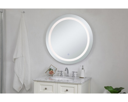 Elegant Wall Mirror - Clear, D 32", H 32" (MRE23232)