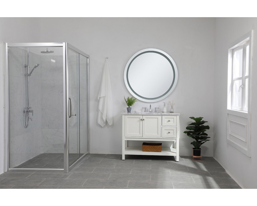 Elegant Wall Mirror - Clear, D 42", H 42" (MRE24242)