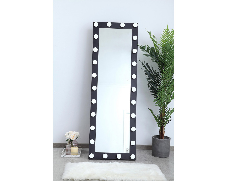 Elegant Wall Mirror - Black (MRE32471BK)