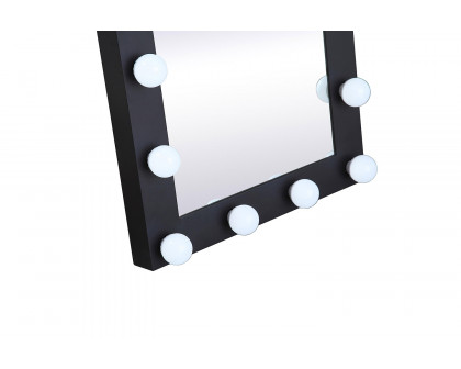 Elegant Wall Mirror - Black (MRE32471BK)