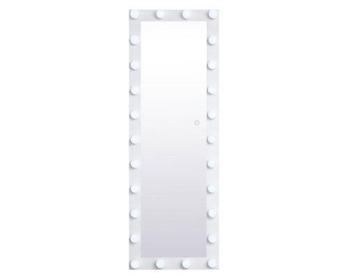 Elegant Wall Mirror - White (MRE32471WH)