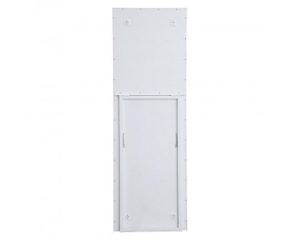 Elegant Wall Mirror - White (MRE32471WH)