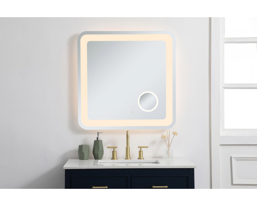 Elegant Wall Mirror - Clear, W 30", D 30" (MRE53030)