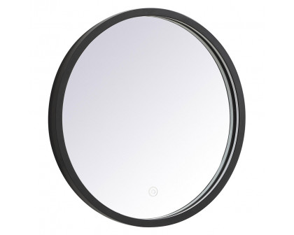 Elegant Wall Mirror - Black, L 18" (MRE6018BK)