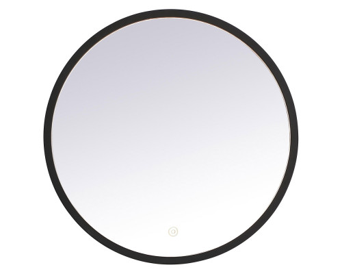 Elegant Wall Mirror - Black, L 21" (MRE6021BK)