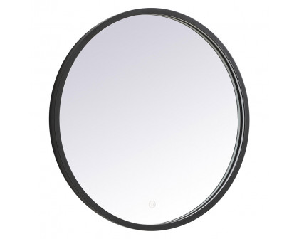 Elegant Wall Mirror - Black, L 24" (MRE6024BK)