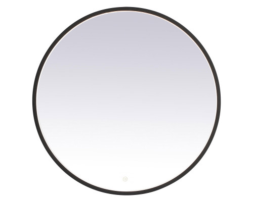 Elegant Wall Mirror - Black, L 32" (MRE6032BK)