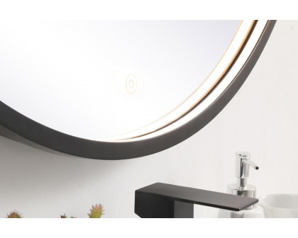 Elegant Wall Mirror - Black, L 32" (MRE6032BK)