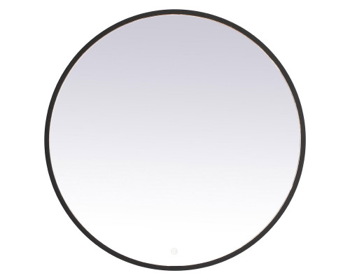 Elegant Wall Mirror - Black, L 36" (MRE6036BK)