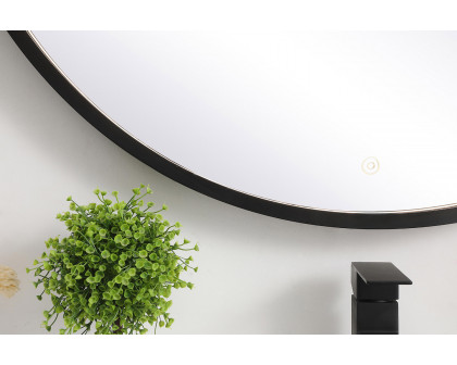 Elegant Wall Mirror - Black, L 36" (MRE6036BK)