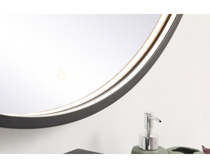 Elegant Wall Mirror - Black, L 39" (MRE6039BK)