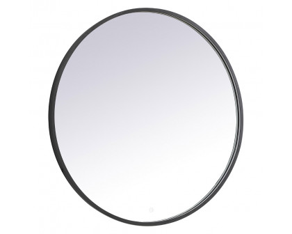 Elegant Wall Mirror - Black, L 42" (MRE6042BK)