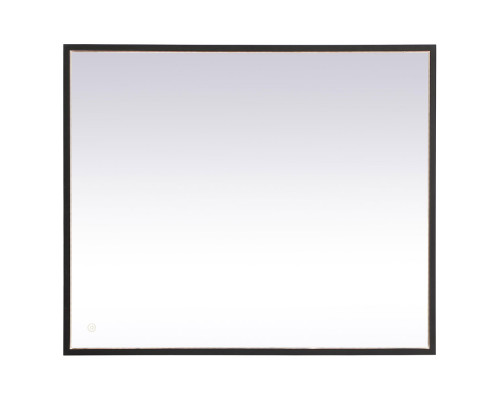 Elegant Wall Mirror - Black, D 30", H 36" (MRE63036BK)