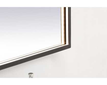 Elegant Wall Mirror - Black, D 30", H 36" (MRE63036BK)