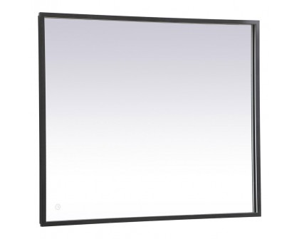 Elegant Wall Mirror - Black, D 30", H 36" (MRE63036BK)