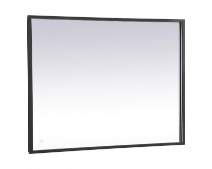 Elegant Wall Mirror - Black, D 30", H 40" (MRE63040BK)