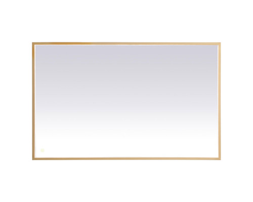 Elegant Wall Mirror - Brass, D 48", H 30" (MRE63048BR)