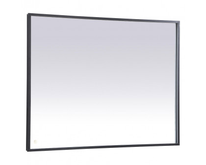 Elegant Wall Mirror - Black, D 48", H 36" (MRE63648BK)