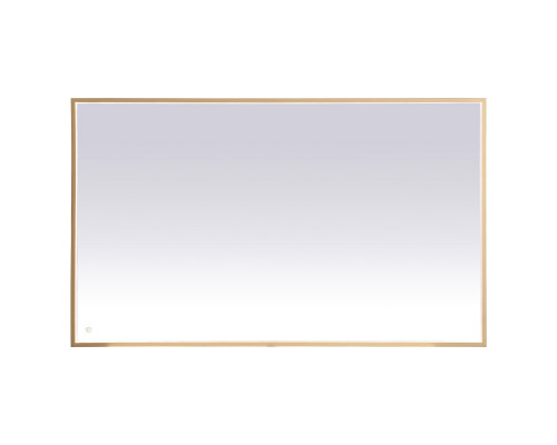 Elegant Wall Mirror - Brass, D 60", H 36" (MRE63660BR)